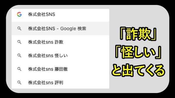 株式会社SNSについて