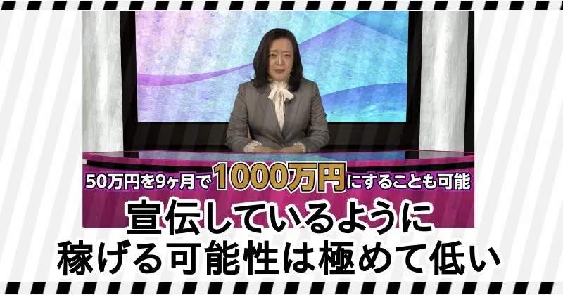持田有紀子「3次元ベータトレード」で稼げる可能性は低い