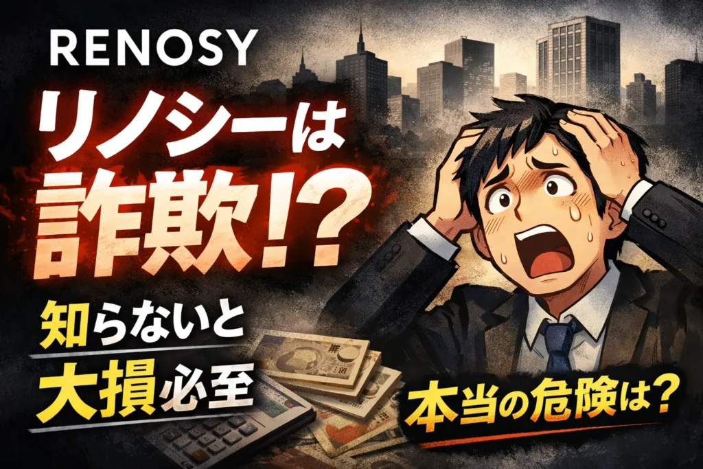 リノシーは詐欺？知らずに契約すると危険な“不動産投資の真実”を伝えます。