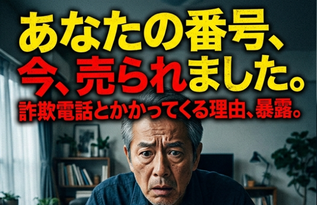 詐欺電話がかかってくる理由の正体！裏で繋がる悪徳業者と名簿屋の闇を2026年最新調査で暴露