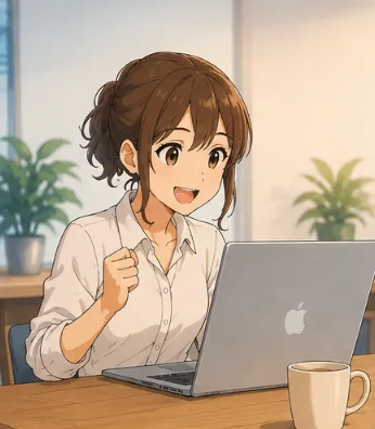 最新のMacBook Proを購入した様子